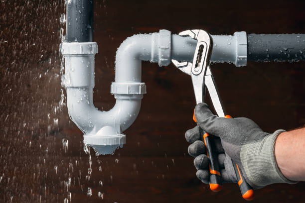 Professional Emergency Plumber technician working in Naples, TX
